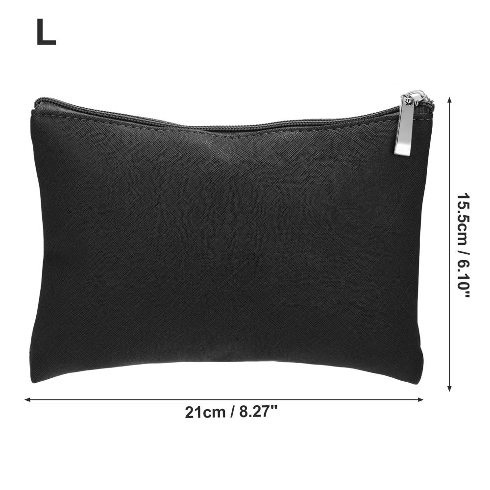 PU Leather Travel Portable Makeup Bag 1 Pc - Image 5
