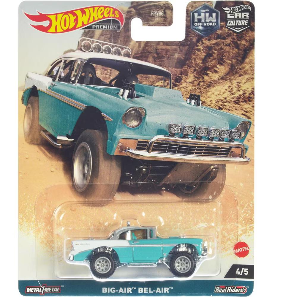 "HW Off Road" 5 piece Set "Car Culture" Series Diecast Model Cars - Image 3