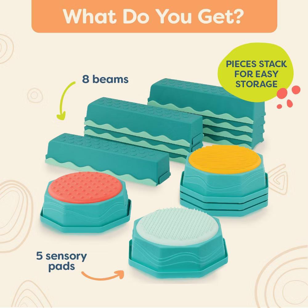 Balance & Hop Beams - 10pc Balance Beam Set - Image 3