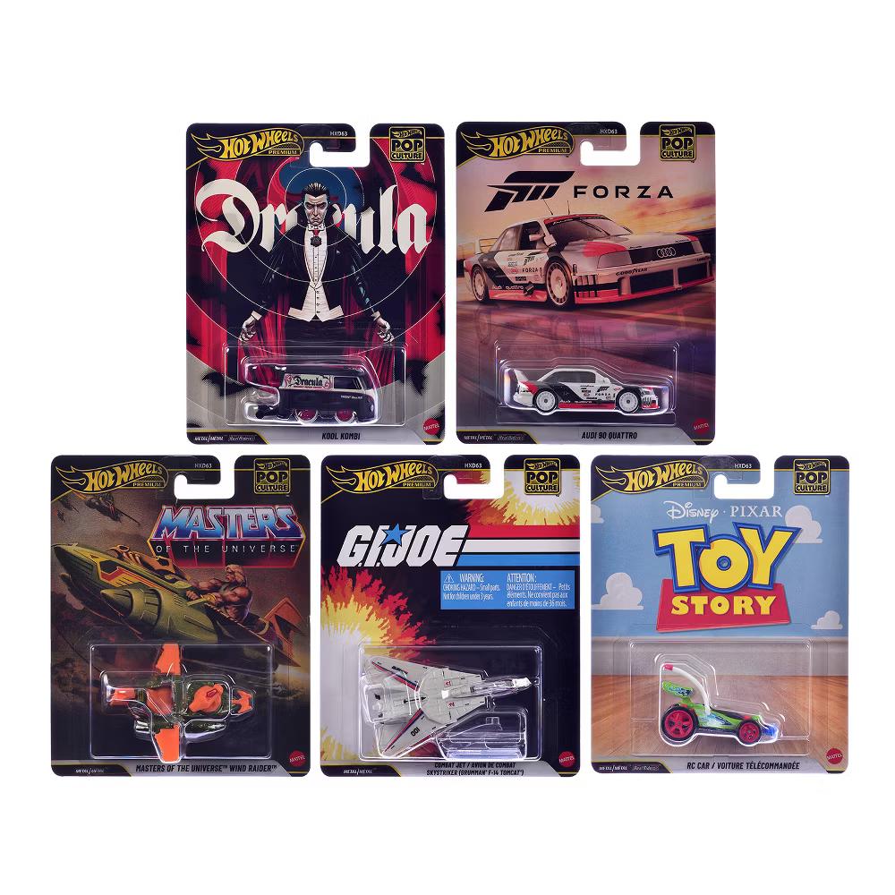 "Pop Culture 2026" 5 piece Set R "Premium Series" Diecast Model Cars - Image 6