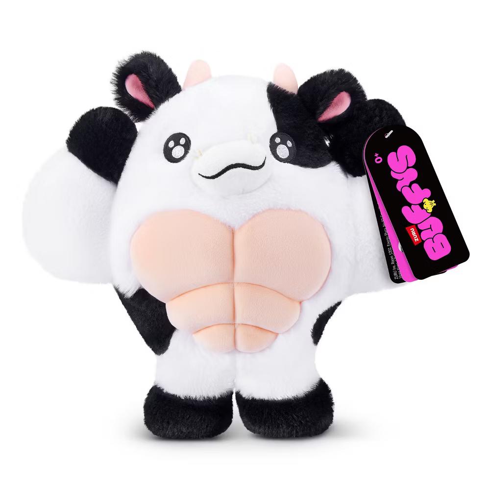 BUFFYS 8" Generic Plush - Cow - Image 4