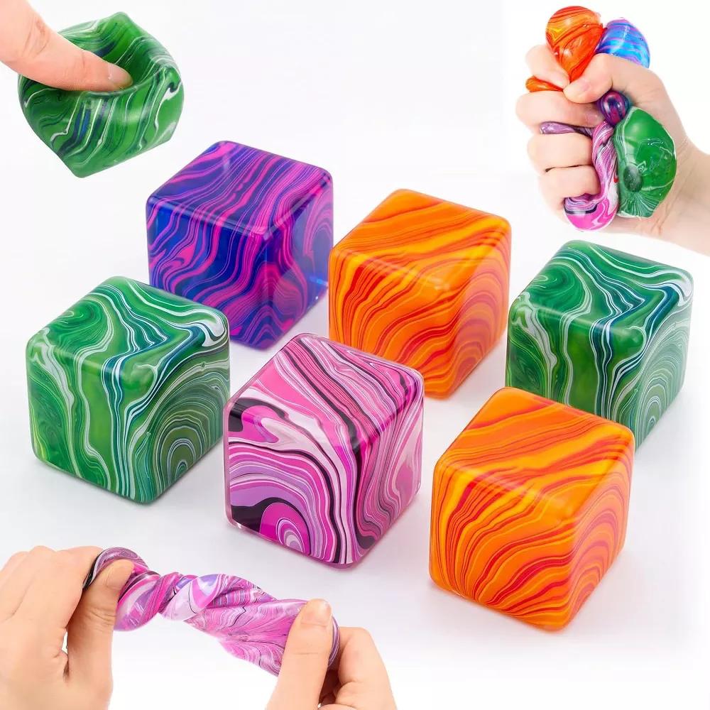 Link Cube -Sensory Squeeze Toy with Super Solid Squish - Image 19