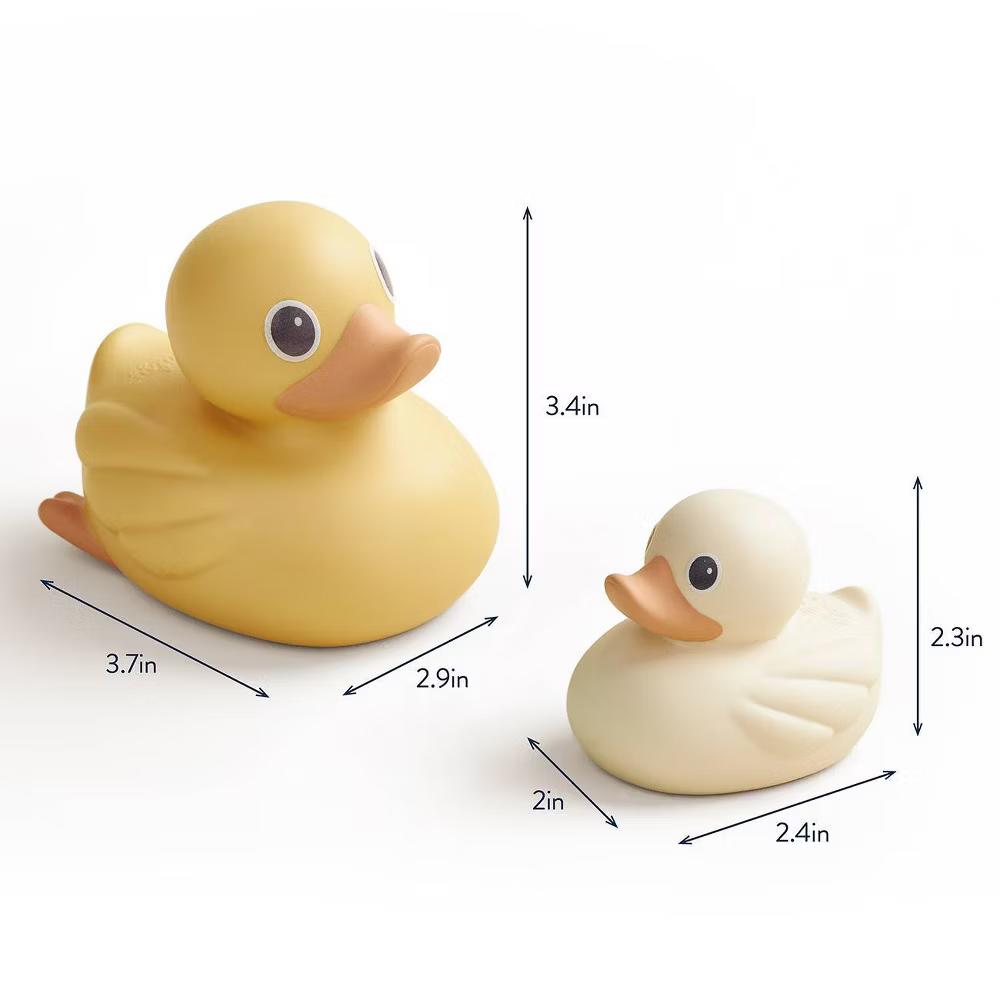 Ducky Family: Bath Toys, Educational Focus Animals, 3 Pieces - Image 7