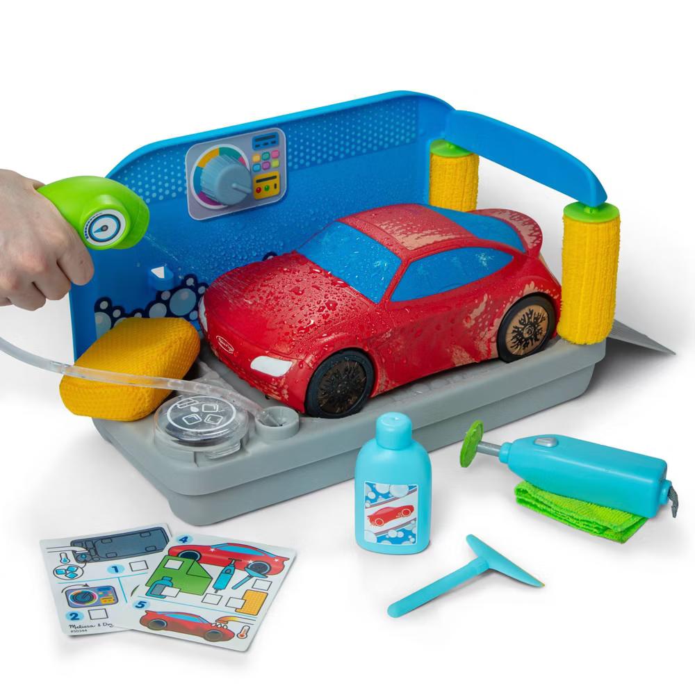 Spray & Shine Car Wash Color-Changing Water Toy Play Se - Image 6