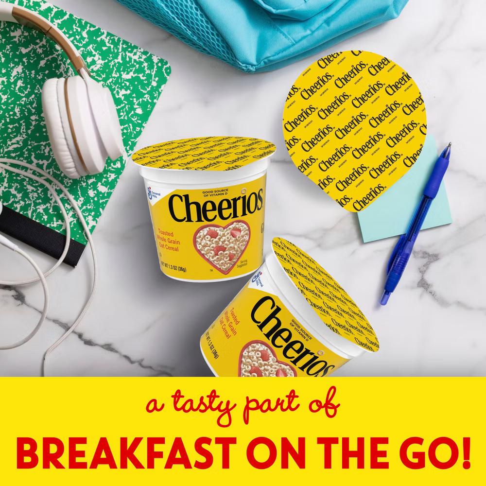 Cheerios Gluten Free Yellow Box Breakfast Cereal Cup - 1.3oz - Image 6