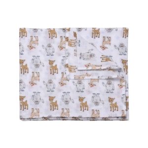 Rudolph the Red-Nosed Reindeer Swaddle Plush and Blanket Baby Toy: Sensory Development, Cotton