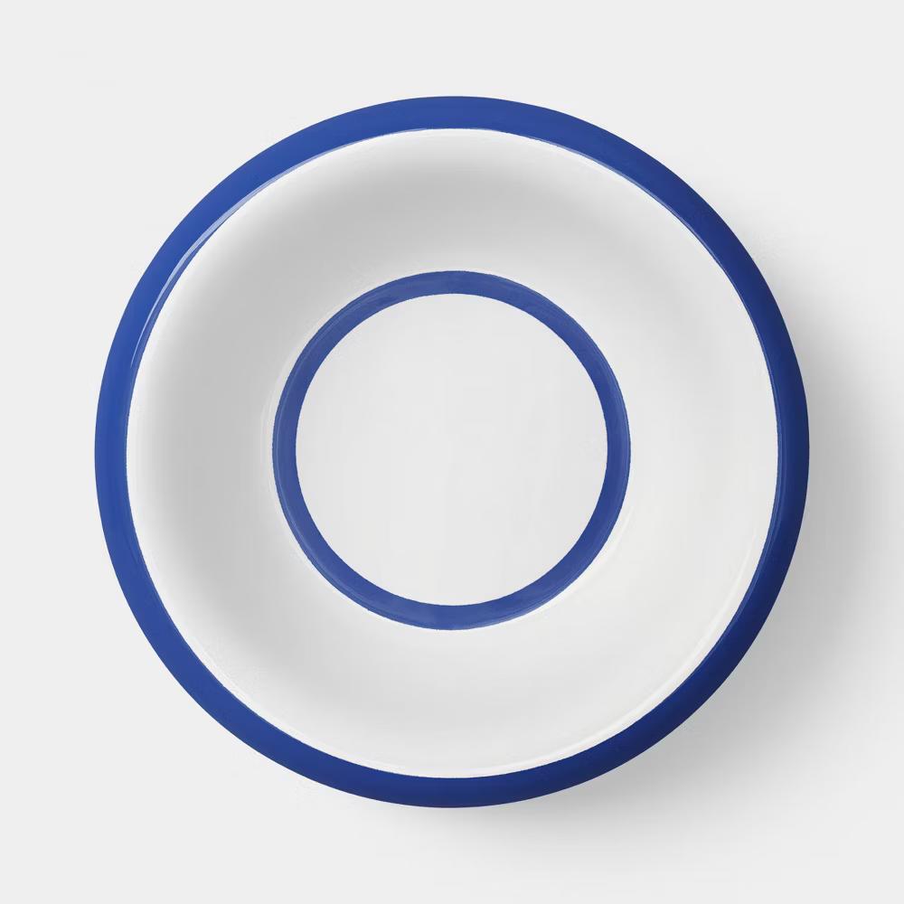 800ml Stoneware Round Rim Pasta Bowl - Image 4