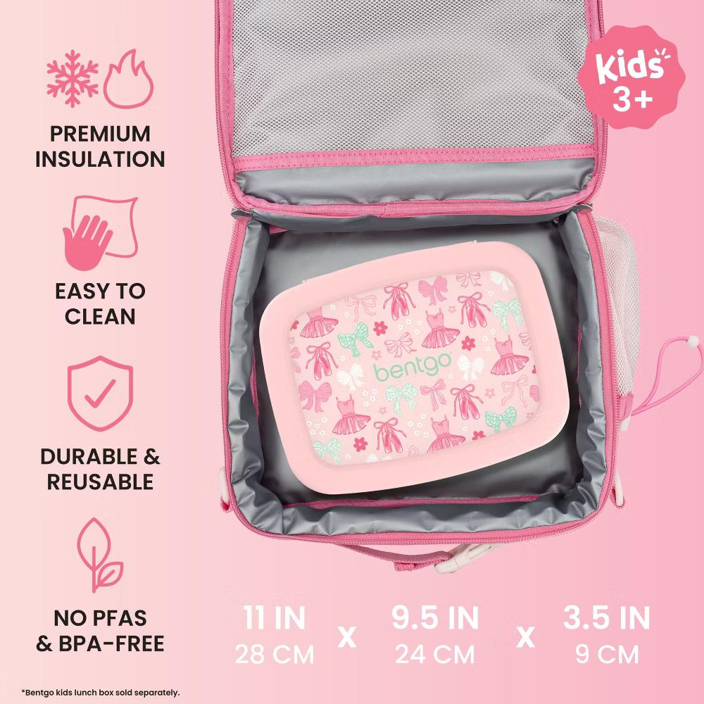 Double-Insulated Lunch Tote - Pink - Image 5