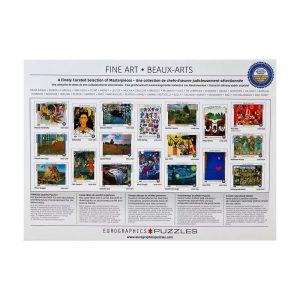 EuroGraphics Fine Art Jigsaw Puzzle - 1000pc: Pop Culture Educational Toy, Fine Motor Skills, Cardboard