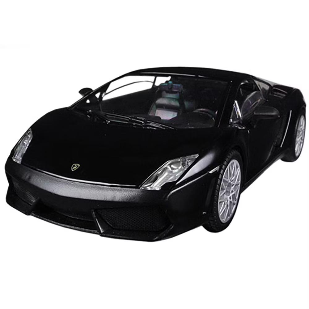 Lamborghini Gallardo LP-560-4 Matt Black 1/24 Diecast Car Model - Image 2