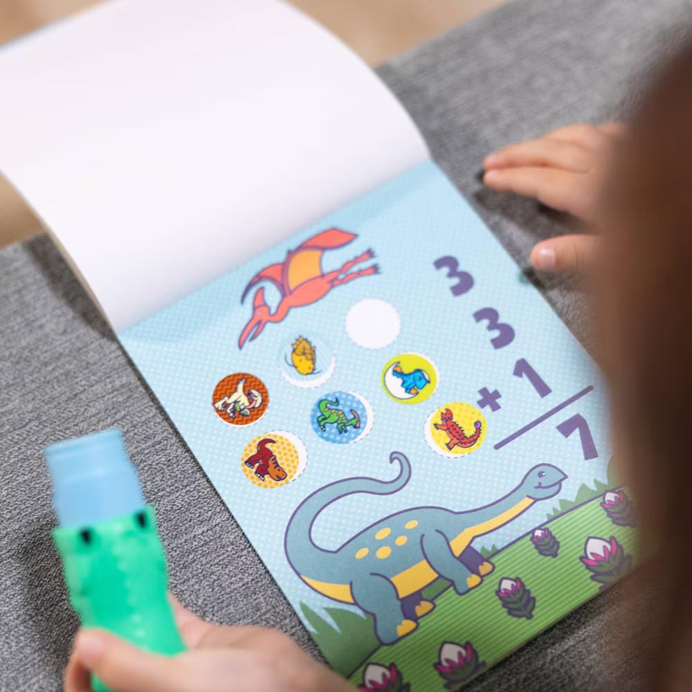 Sticker WOW! Dinosaur and Tiger Bundle: 2 24-Page Activity Pads, 2 Sticker Stampers, 600 Stickers, Arts and Crafts - Image 4