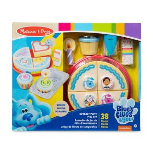 Blue's Clues & You! Wooden Birthday Party Play Set - 38pc