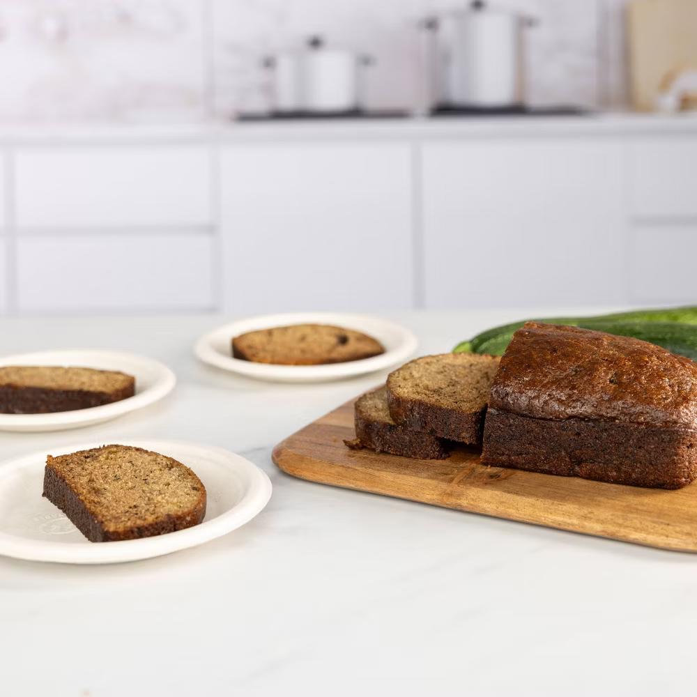 Compostable Fiber Disposable Dessert Plates 6" - Natural - 20ct - Image 6