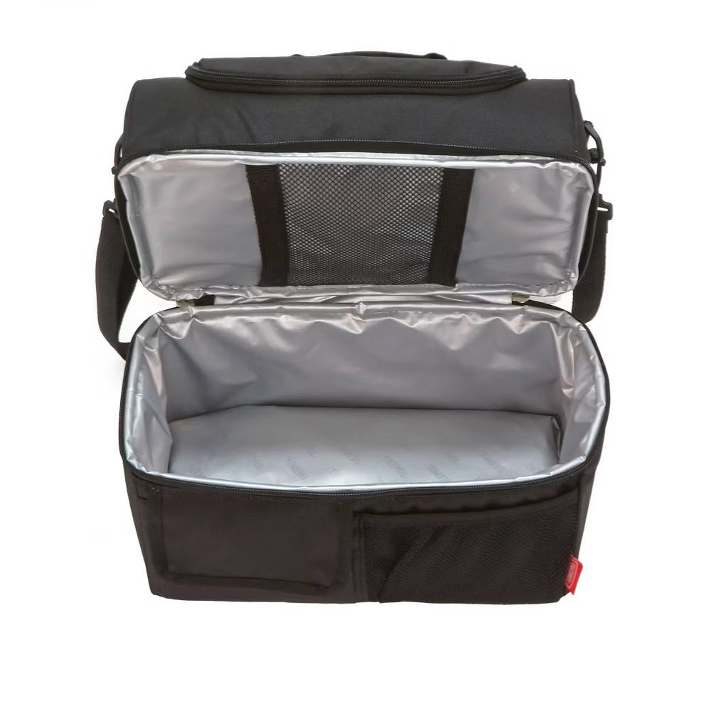 Thermos Dual Compartment Lunch Bag - Black - Image 3