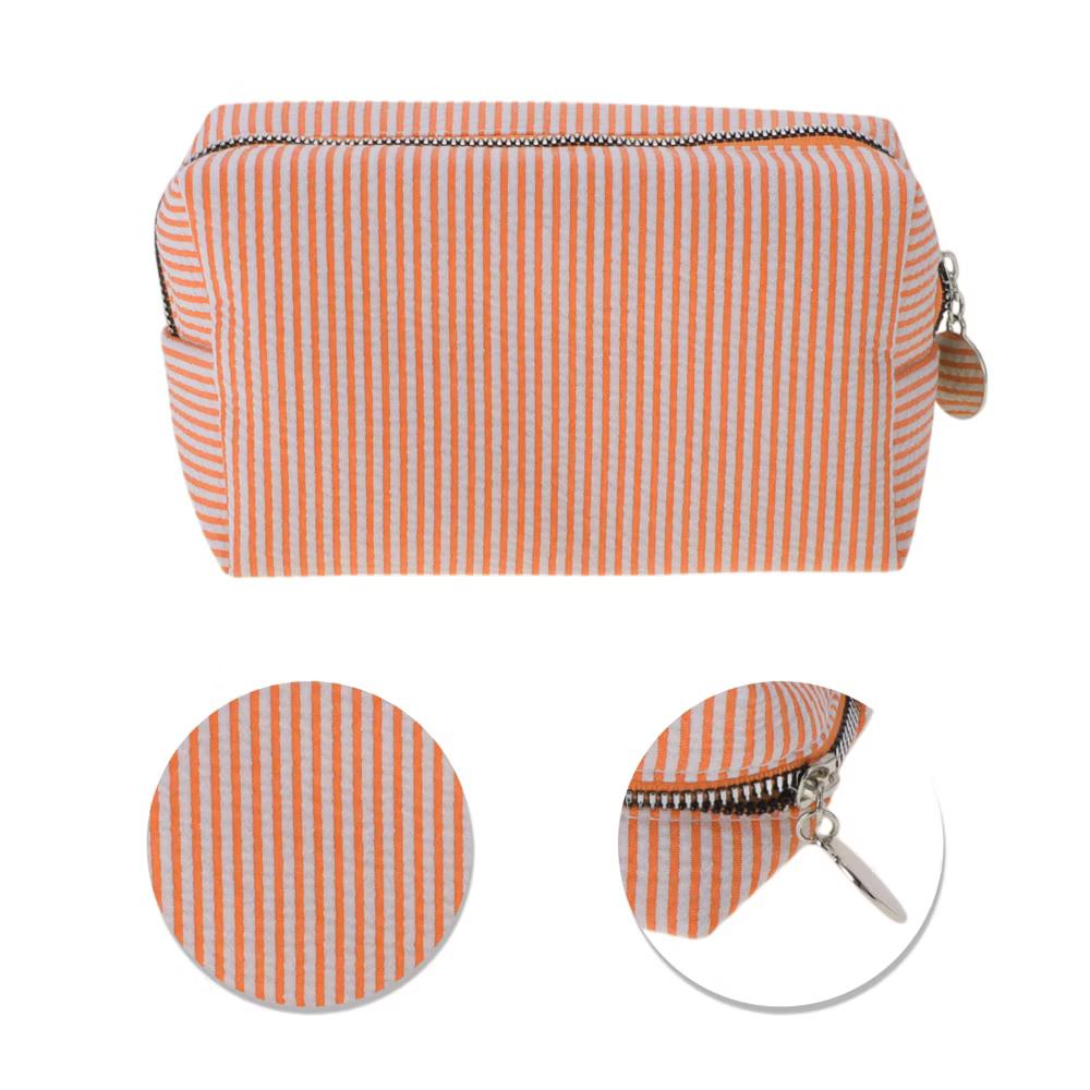 Striped Pattern Makeup Bag for Travel 1 Pc - Image 30