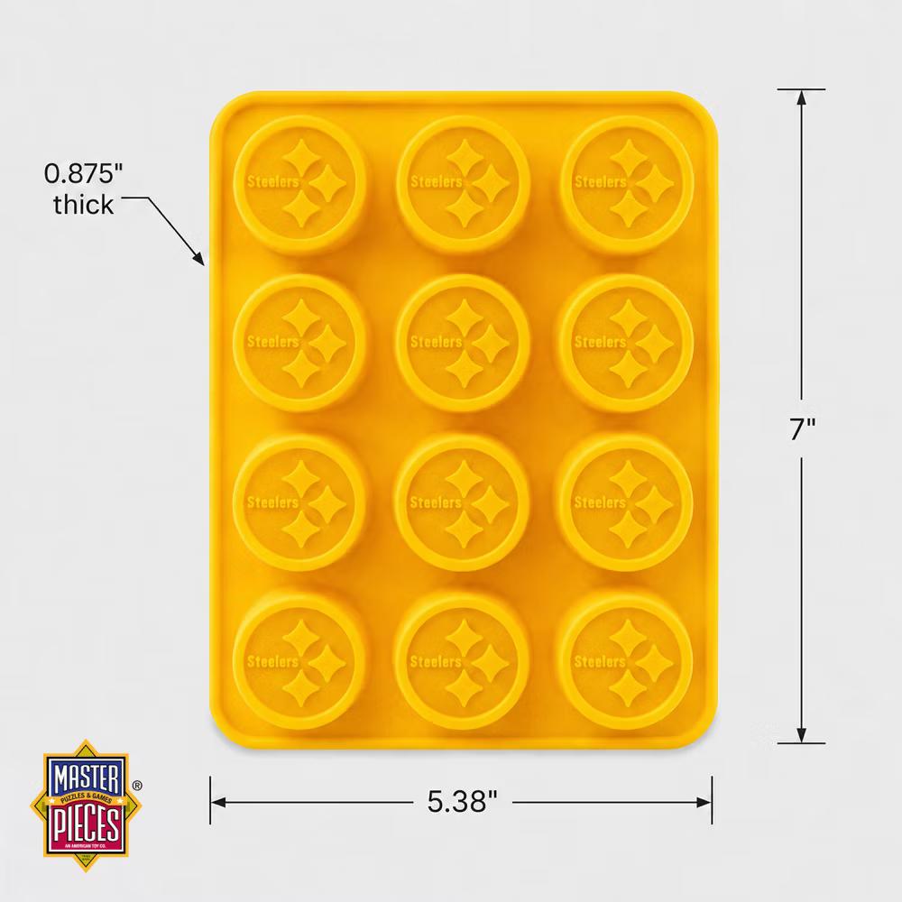 FanPans 2-Pack Team Ice Cube Trays - NFL Pittsburgh Steelers - Image 5