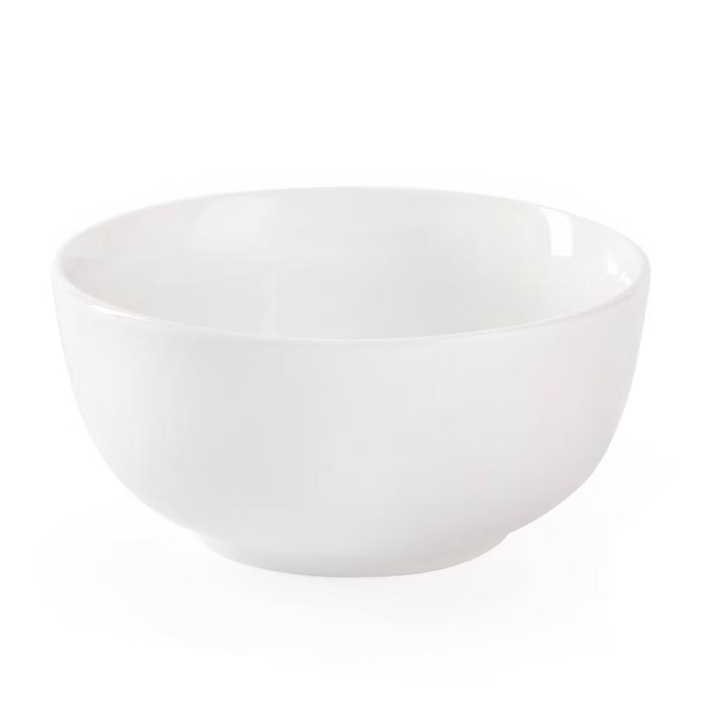 16pc Ceramic Gracious Dining Dinnerware Set White - Image 5