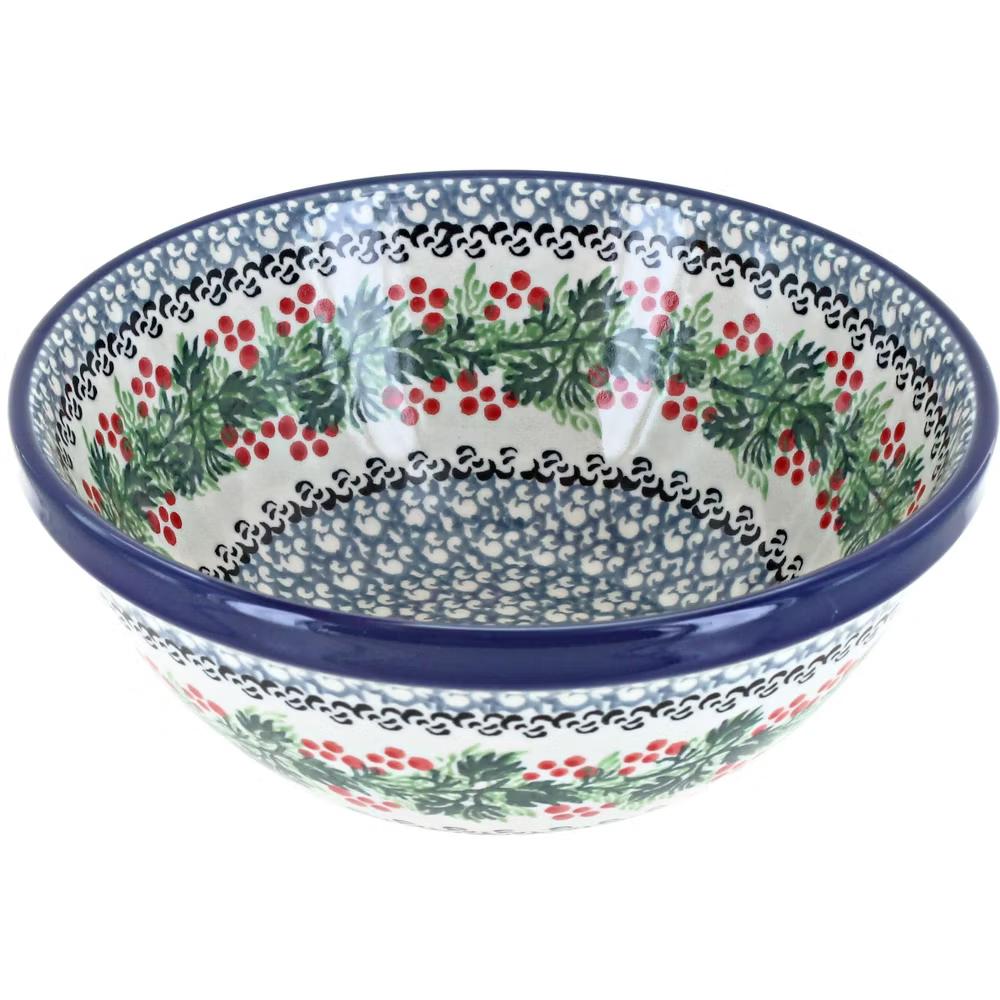 Blue Rose Polish Pottery Ceramika Artystyczna Cereal Bowl - Image 26