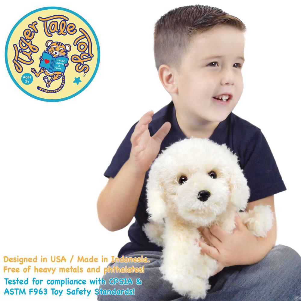 Luka The Labradoodle - 12 Inch Stuffed Animal Plush - Image 5