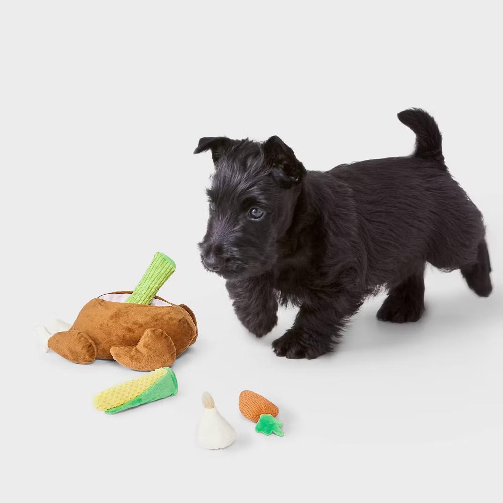 Thanksgiving Burrow Interactive Dog Toy - Image 3