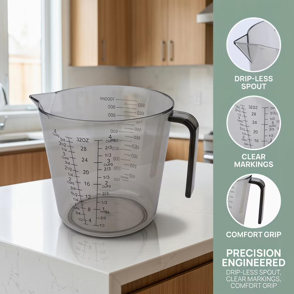 DRMHM Plastic Hand Wash Measuring Cup 1 Pc - Image 7