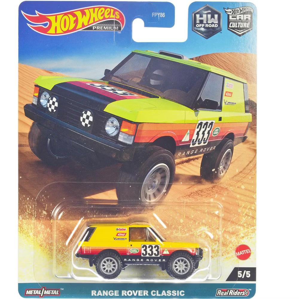 "HW Off Road" 5 piece Set "Car Culture" Series Diecast Model Cars - Image 4