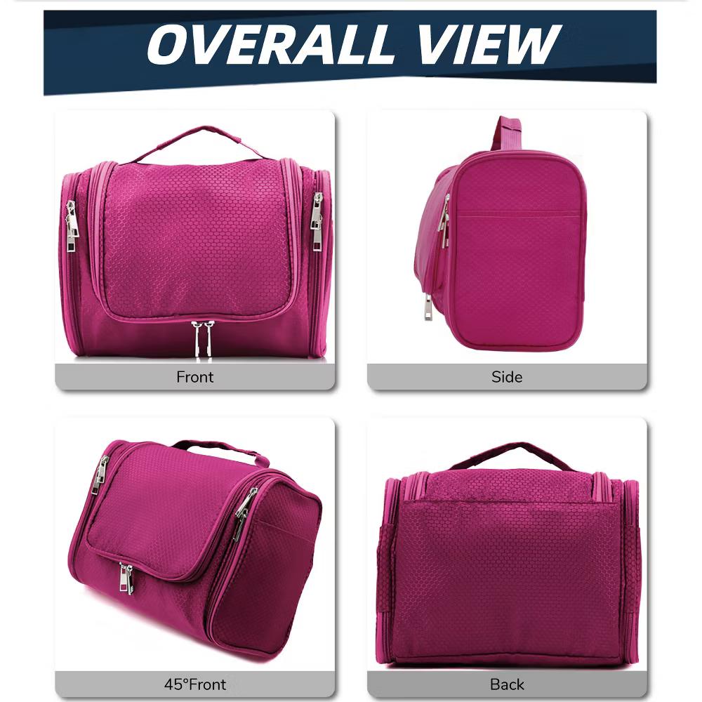 Large Capacity Toiletry Bag for Women and Men, Hanging Toiletry Organizer Cosmetics Makeup Bag - Image 35