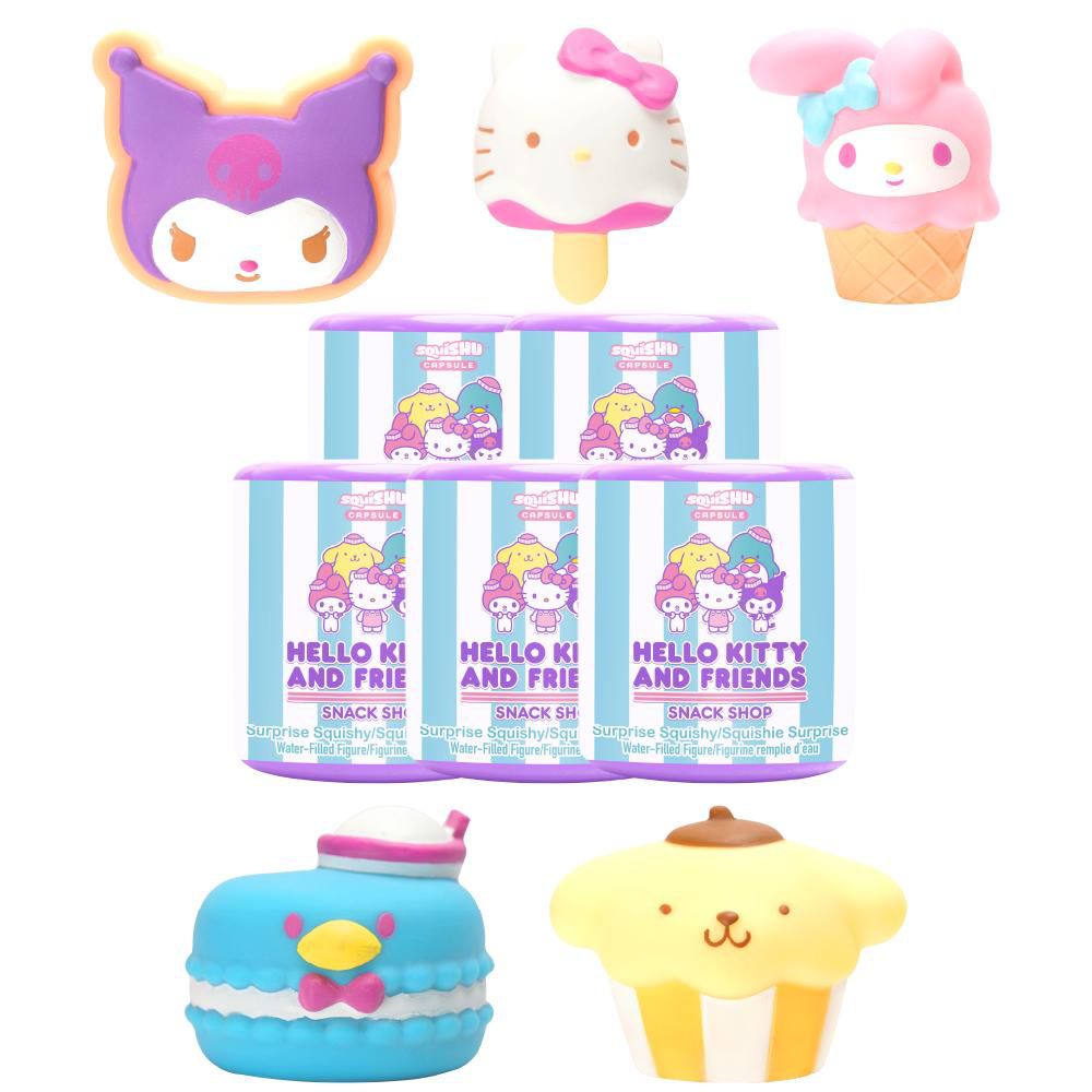 Capsule and Friends Surprise Blind Toy Squishy Collectible Figurine SquiSHU Series 5 Snack Shop - Image 11