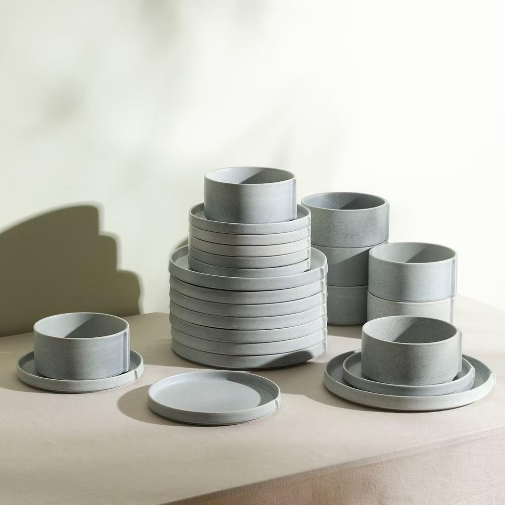 24pc Bao Stoneware Dinnerware Set - Image 3