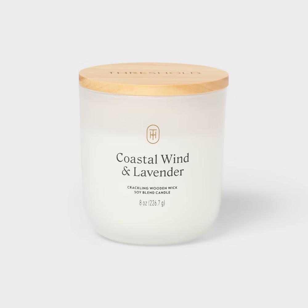 Glass Wooden Wick Jar Candle - Image 14
