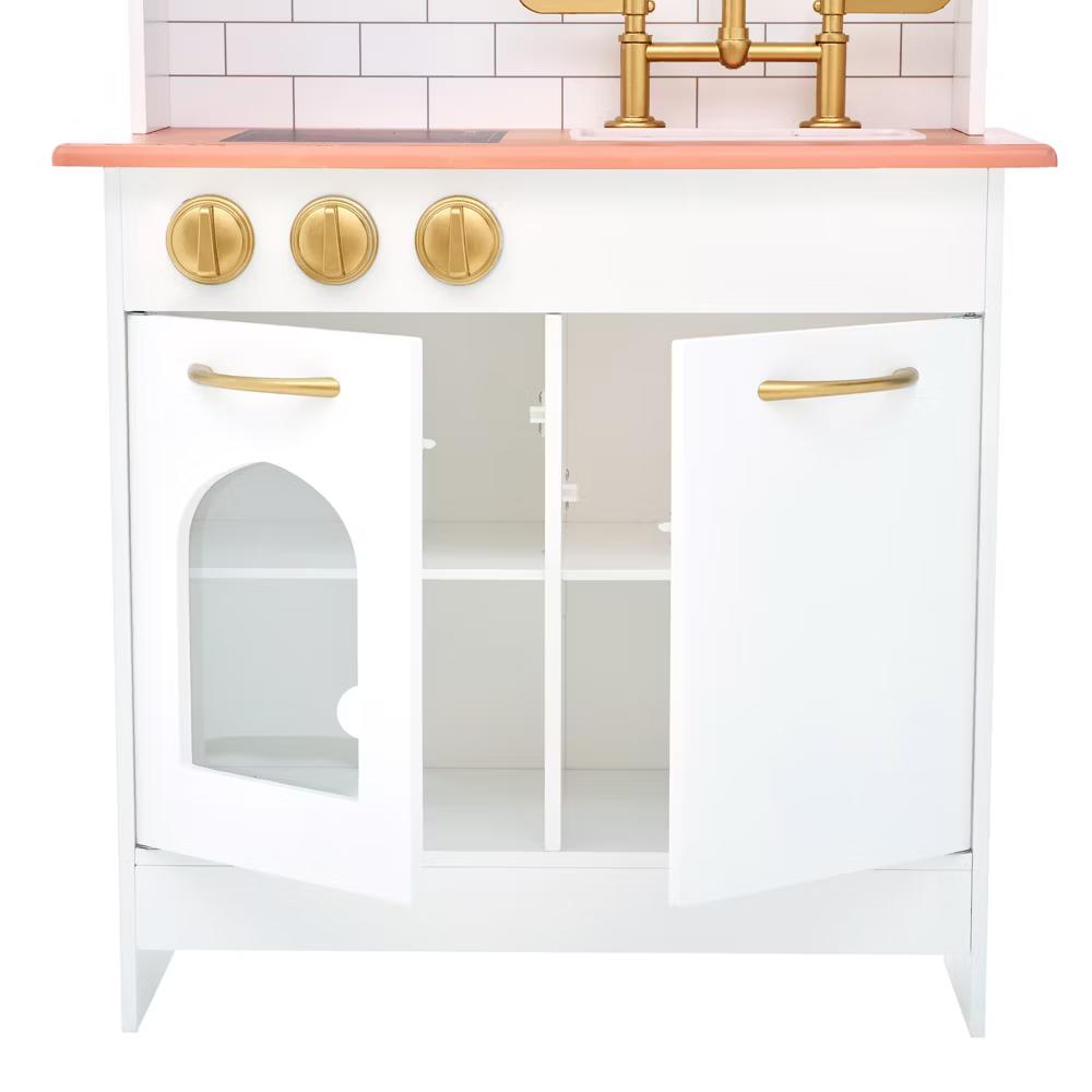 Little Chef Boston Compact Farmhouse Play Kitchen with Accessories - Image 7