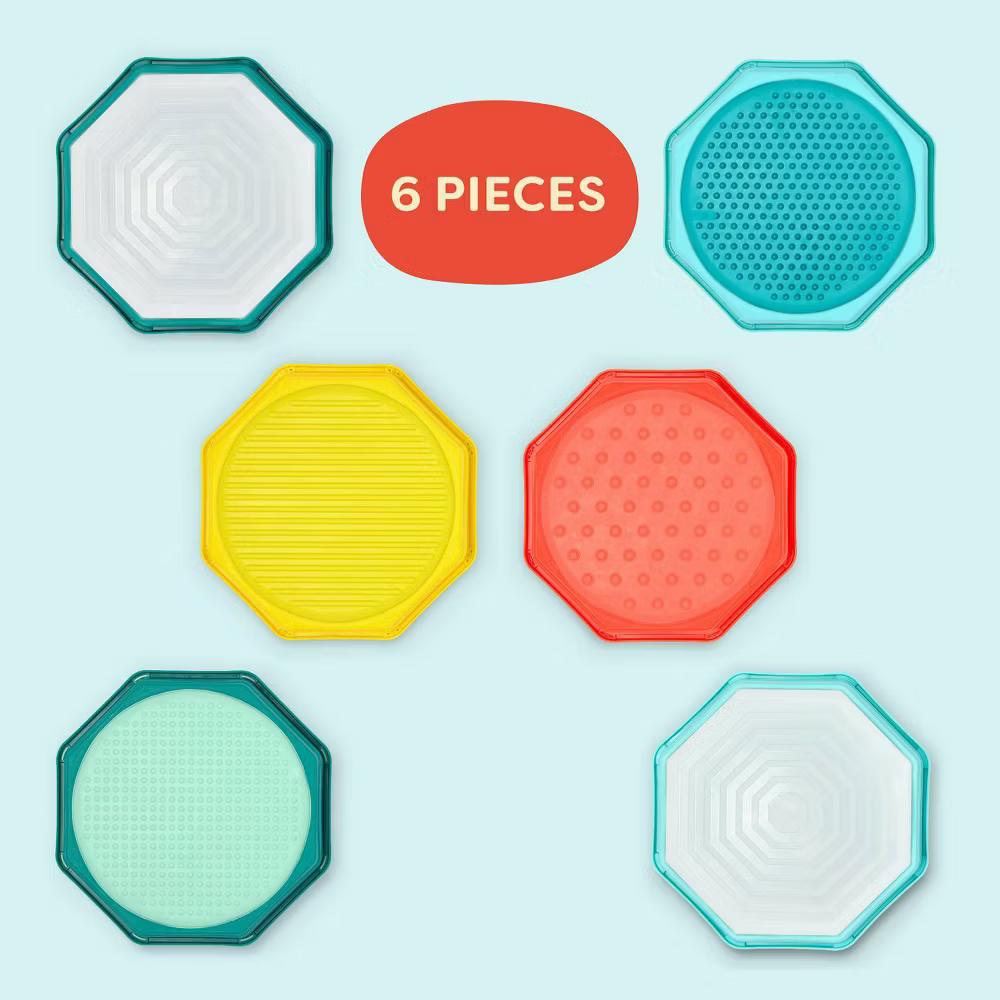 Step 'n' Glow Balance Pods - 6pc Sensory Stepping Stones with Lights for Active Play - Image 6