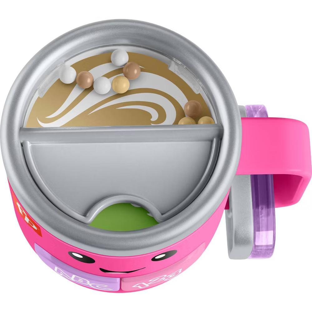 Fisher-Price Laugh & Learn Wake up & Learn Coffee Mug - Pink