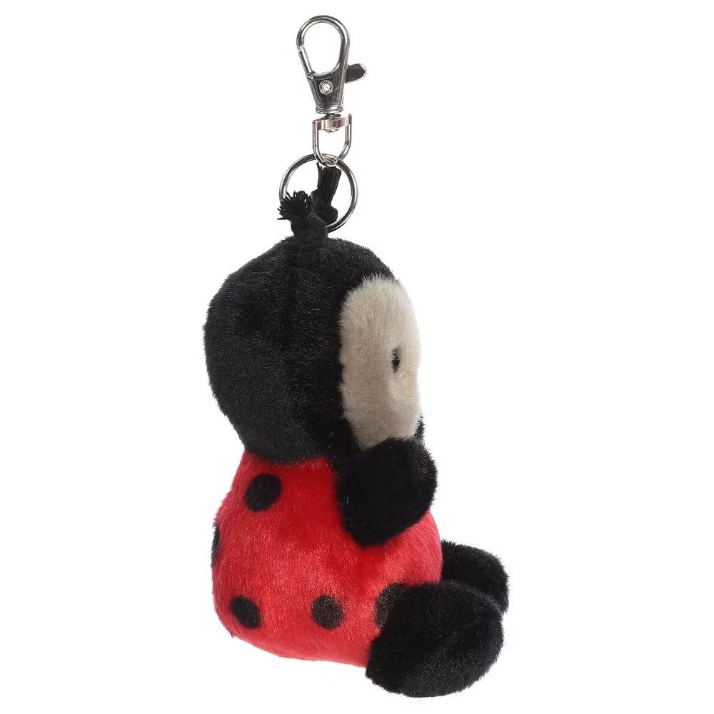Mini Lil Spots Ladybug Palm Pals Adorable Clip-On Red 4" - Image 3