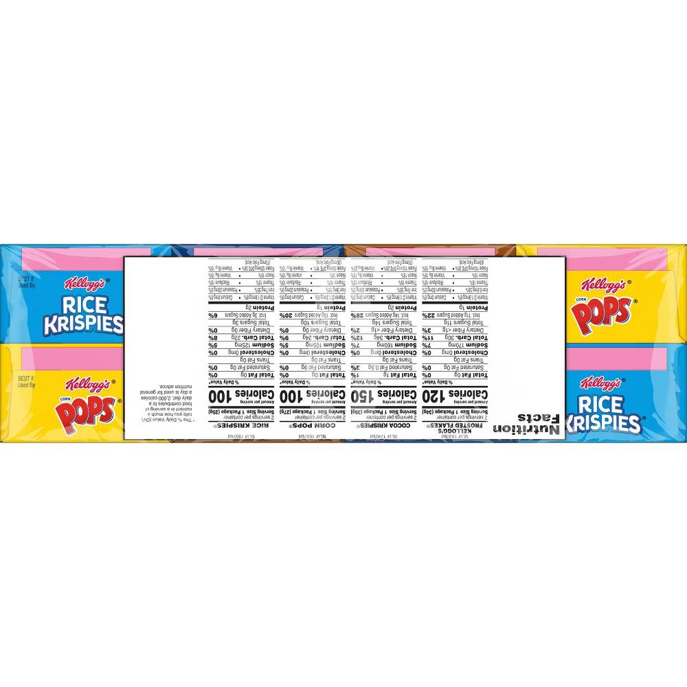 Kellogg's Variety Breakfast Cereal Fun Pack - 8.82oz/8ct: No Certified Synthetic Colors - Image 5