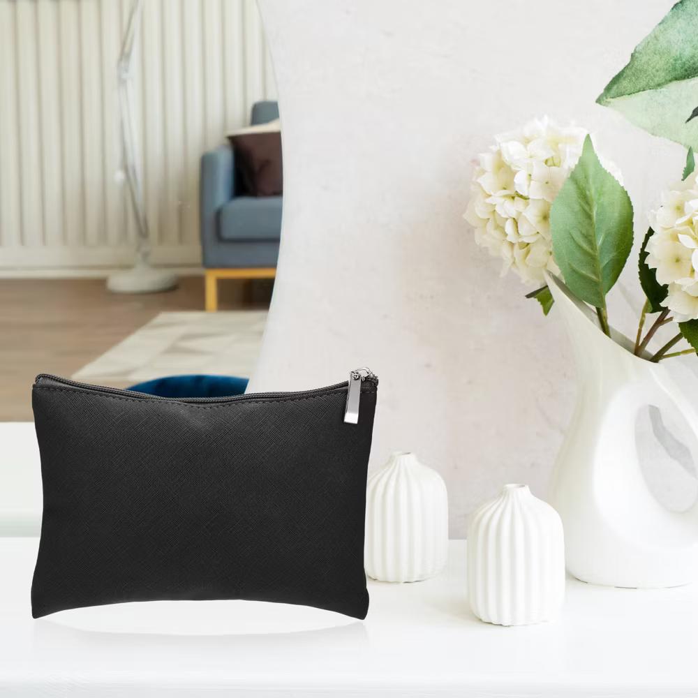 PU Leather Travel Portable Makeup Bag 1 Pc - Image 7