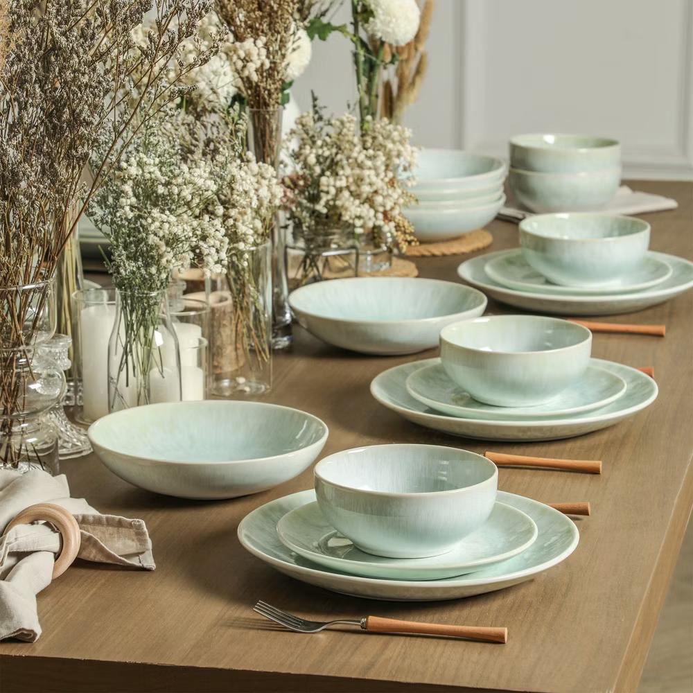 Riley 4-Piece Pasta Bowl Set Stoneware, Service for 4 - Image 25