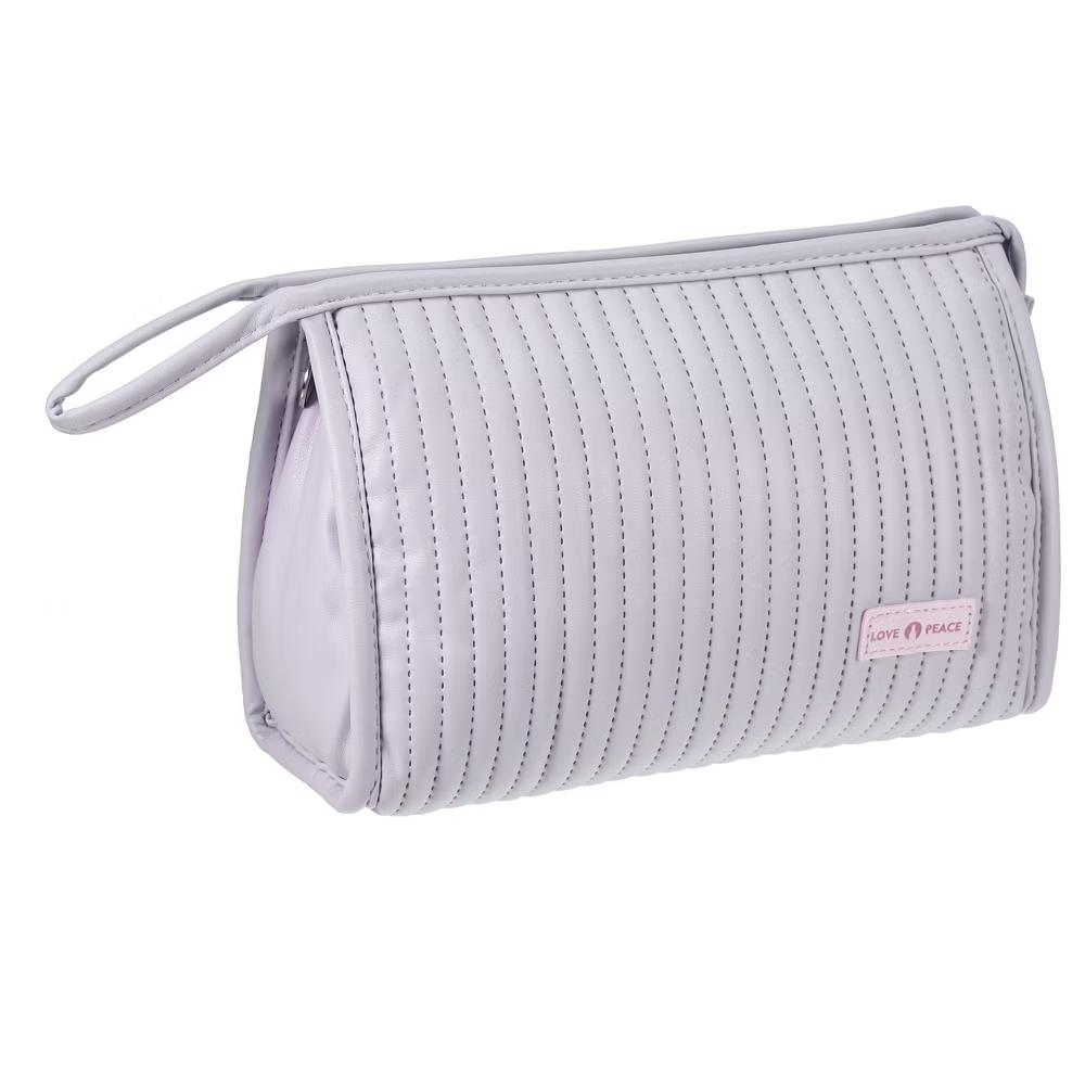 PU Leather Makeup Bag Large Makeup Bag Make Up Brush Organizer Bag Toiletry Bag for Women 1 Pcs - Image 31