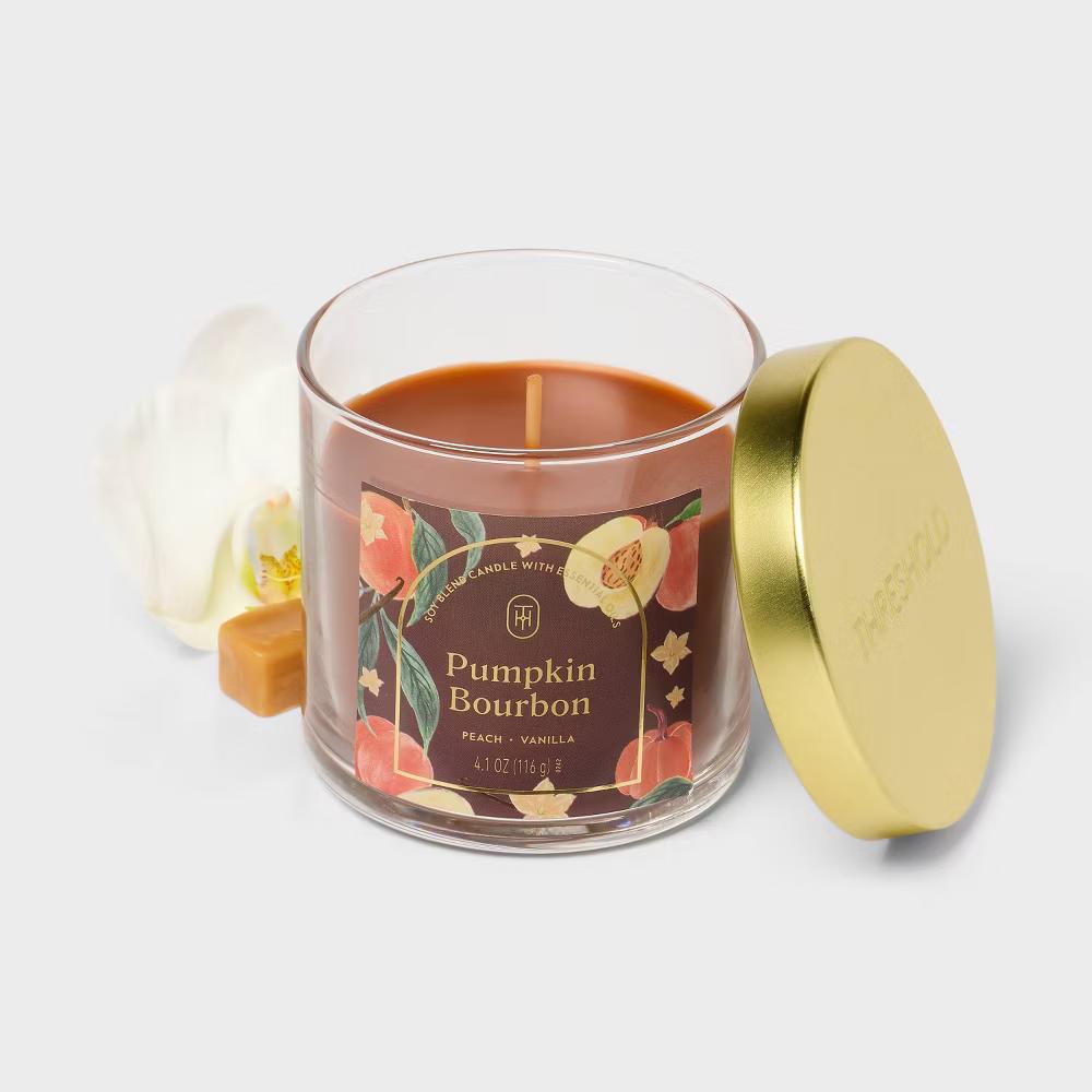 2 Wick Glass Jar Candle with Lid 15.1oz - Image 60