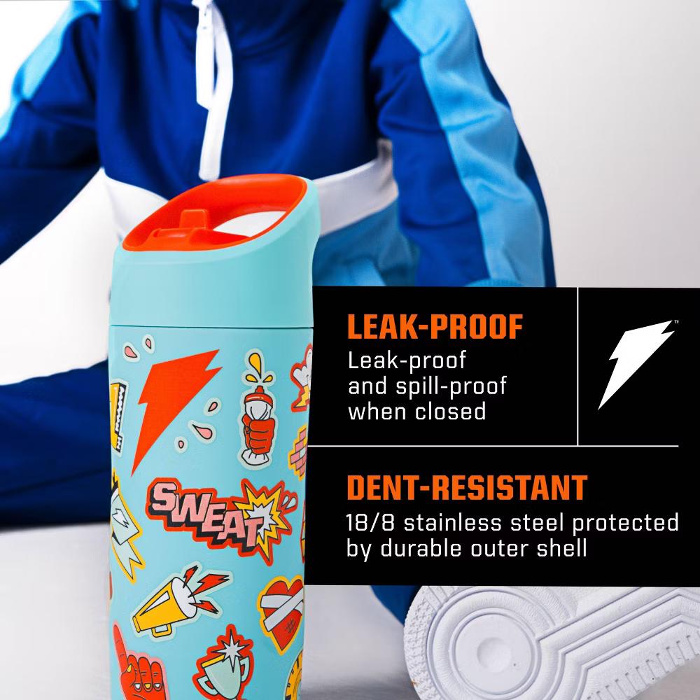 Gatorade 12oz Stainless Steel Water Bottle - Image 6