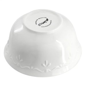 Henryi 16 Piece Porcelain Dinnerware Set in White