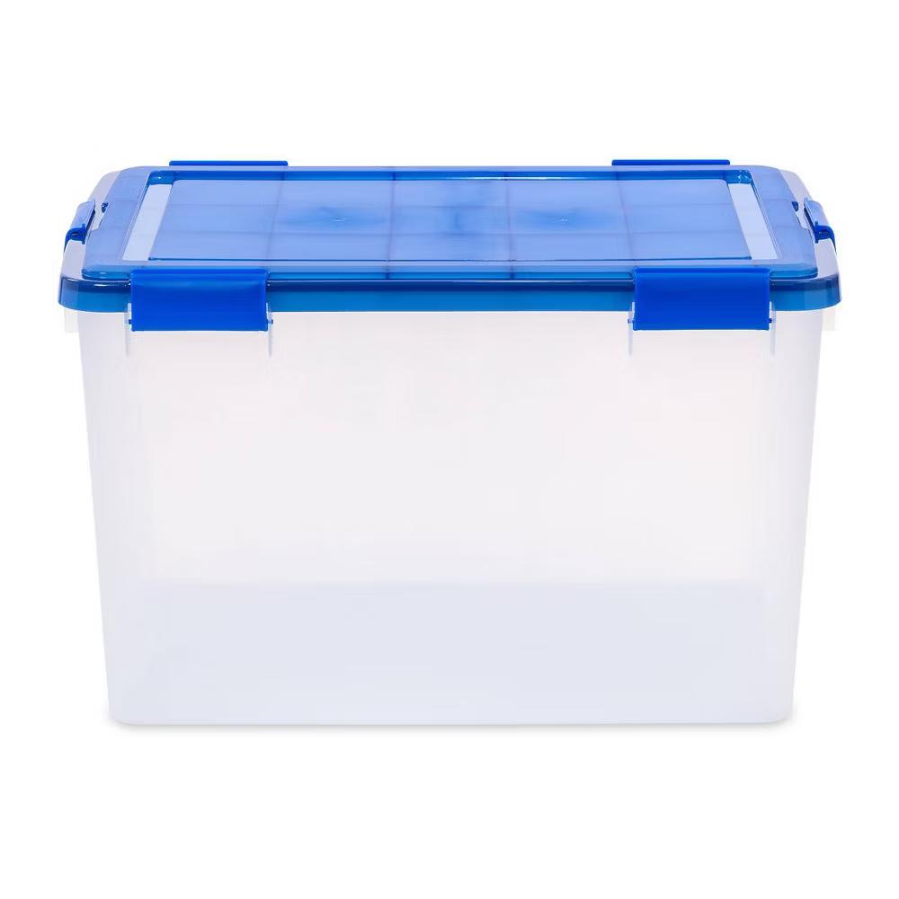IRIS WeatherPro Plastic Storage Bin with Lid - Image 35