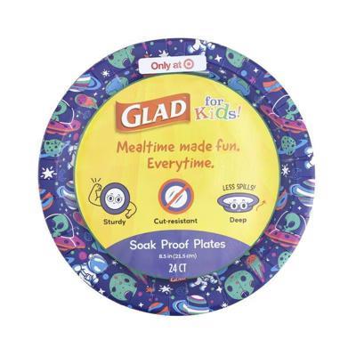 for kids' Space Alien Disposable Paper Plates 8.5" - 24ct - Image 4