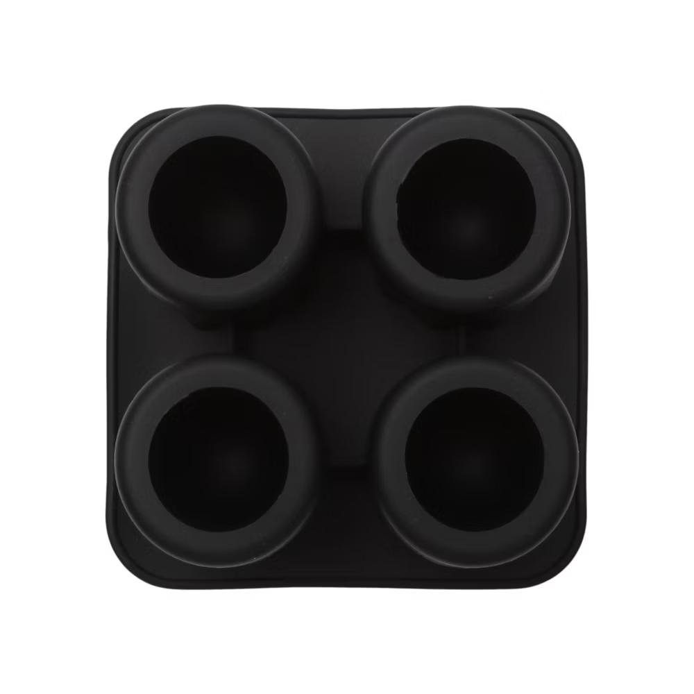 Ice Tray 4-Cavity Ice Cup Mould Cylinder Hand Wash Only Silicone Brick 3.86"x3.86"x2.09" 1 Pc - Image 6