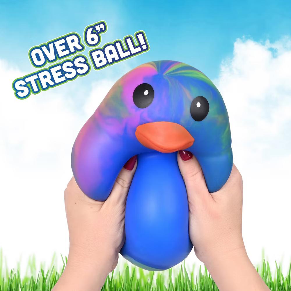 Jumbo Squeezy Ducks - Tie Dye Blue - Image 5