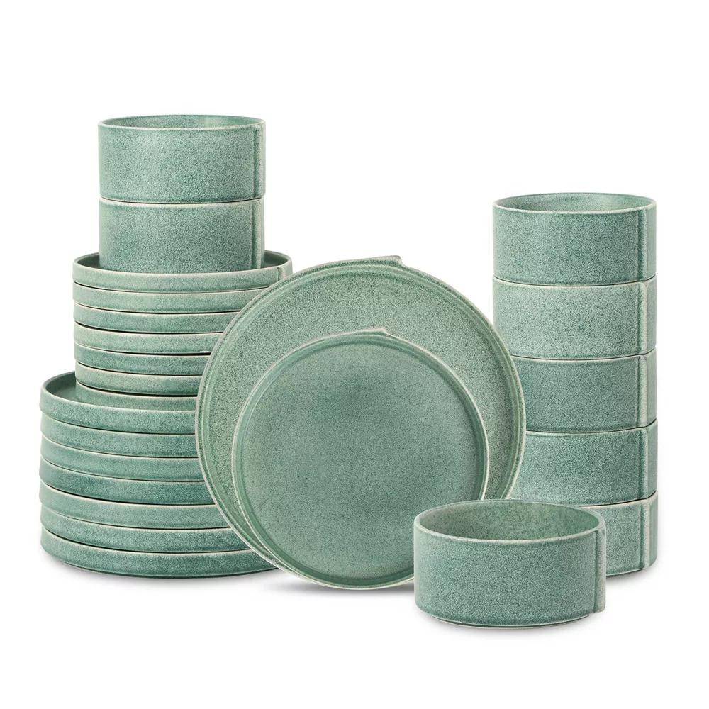 24pc Bao Stoneware Dinnerware Set - Image 33