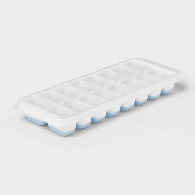 Ice Cube Tray Soft Release with Lid White - Image 4