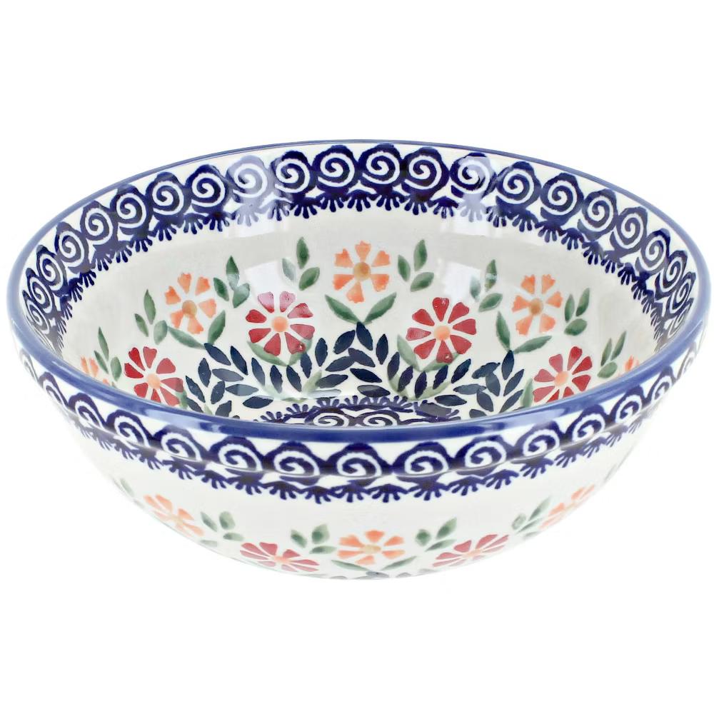 Blue Rose Polish Pottery Manufaktura Cereal Bowl - Image 24