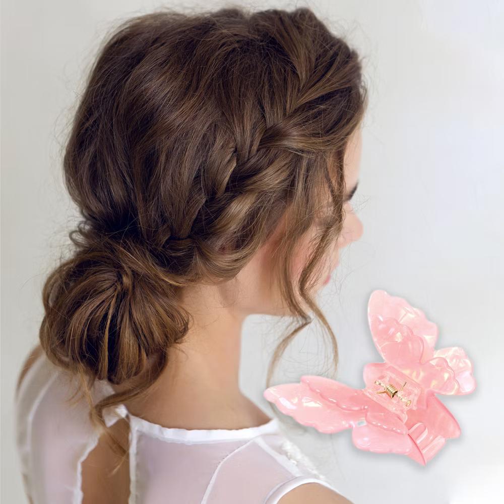 Women's Fashion Butterfly Hair Clip 2.76"x2.52"x1.42" 1 Pc - Image 11