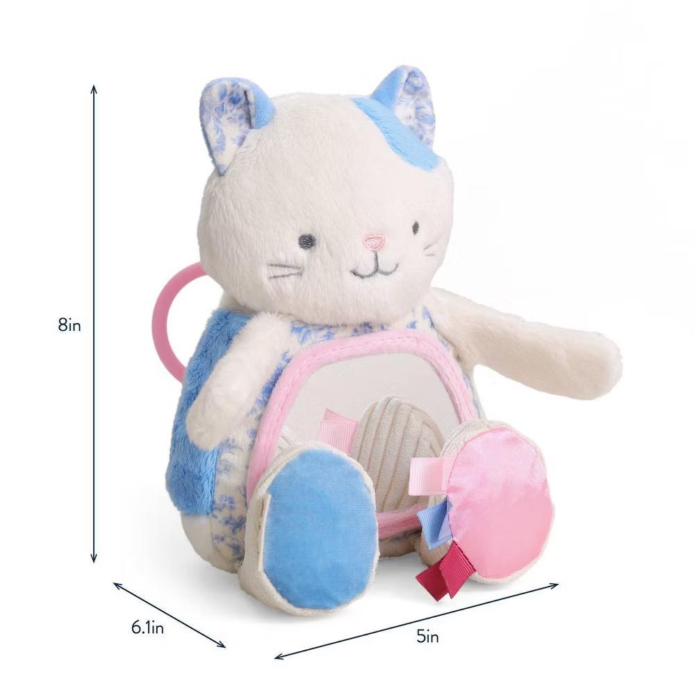 Bitzy Sensory Tummy Time Mirror Toy - Image 12
